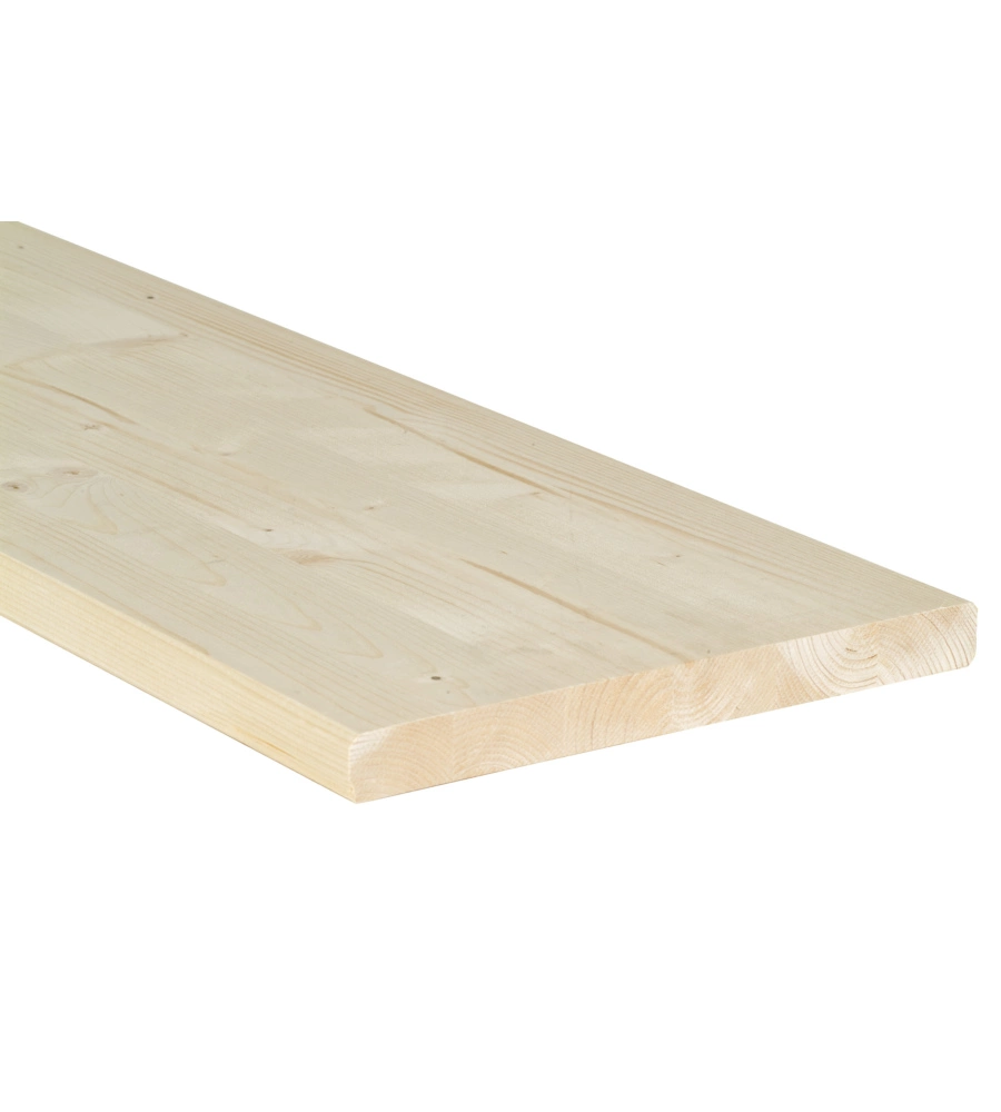 Pannello in legno lamellare di abete imbustato 28x400x2500 - pircher.